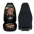 thumbnail image 4 of Uorisanigo Seat Covers for Cars, Trucks, & SUV - 2 Pack Universal USA Flag Bald Eagle Auto Protectors for Front Seats - Front Seats Cover for SUV Interior Covers & Seat Cover Accessories, 4 of 7