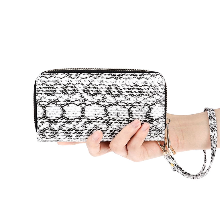 HAWEE Dual Zipper Cell Phone Wristlet Wallet photo 7