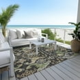 thumbnail image 6 of Addison Rugs Chantille Indoor/Outdoor Transitional Global Black Washable Rectangle Rug, 10' x 14', 6 of 6