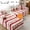 Red, variant on L-Shape Sectional Sofa Cover, Stretch Plush Couch Cover, Slipcovers for Sectional Sofa Chaise Lounge Cover with 2pcs Pillowcases (3-Seater+3-Seater, Black)
