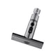 thumbnail image 4 of Grifo de cocina con cabezal rociador extensible y giratorio de 360 ​​grados para fregadero de cocina Gris, 4 of 8
