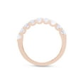 thumbnail image 6 of AFFY 1 Carat Lab Grown Diamond Half Eternity Wedding Band Ring for Women 14K Solid Rose Gold-8, 6 of 8