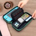 thumbnail image 2 of Hard Carrying Case for Nintendo Switch Lite - Protective Travel Pouch with Game Storage, 2 of 15