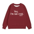 thumbnail image 6 of Tbopshirt Girls Hoodies,Girls Sweatshirts,Hoodies for Girls,Girls Crewneck Oversized Sweatshirt Kids Fashion Long Sleeve Pullover Tops 1-12 Years,Hoodless Sweatshirt, 6 of 6