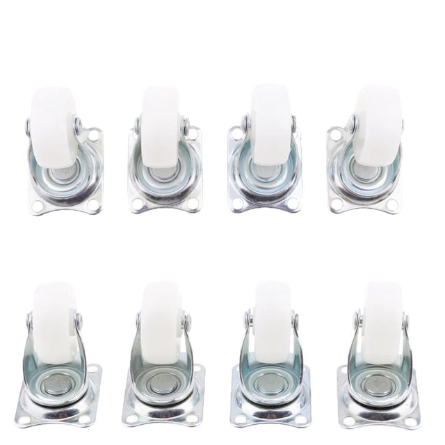 Paquete de giratorias, ruedas, de 1.5 pulgadas, PP, servicio , reempzo para , muebles, carro, carro, Yotijar Rueda giratoria de ruedas giratorias