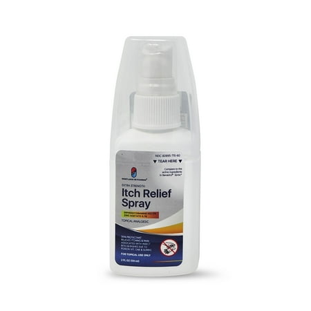 Westlake Extra Strength Itch Relief Spray, Diphenhydramine HCl 2% | Relieves Pain and Itching of Insect Bites, Poison Ivy, Sunburn, Minor Cuts