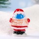 thumbnail image 1 of Decoraciones navideñas con nuevos modelos con máscaras, micropaisaje de Papá Noel, adornos de paisajismo, escena de nieve, 1 of 4