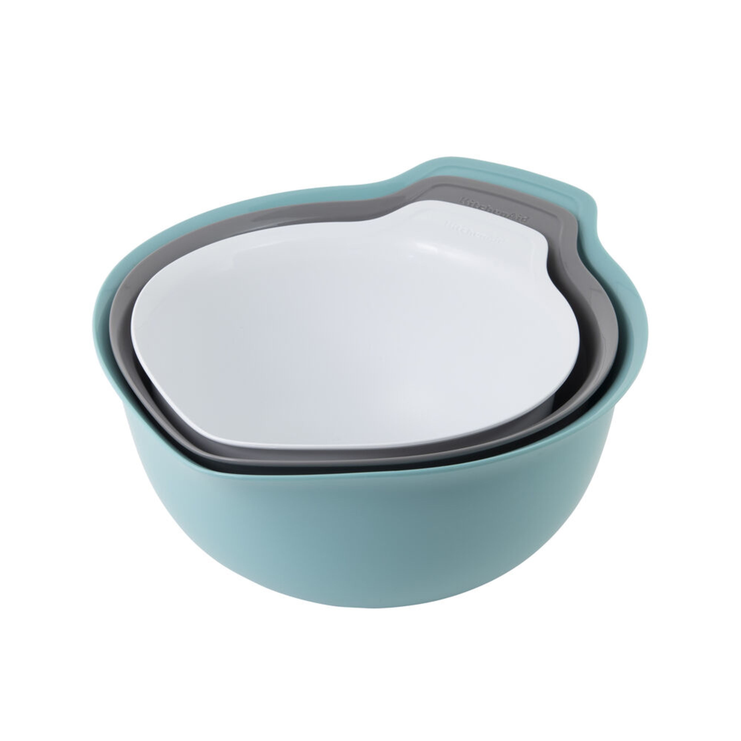  KitchenAid Classic Mixing Bowls, Set of 5, Aqua Sky 2: Home &  Kitchen