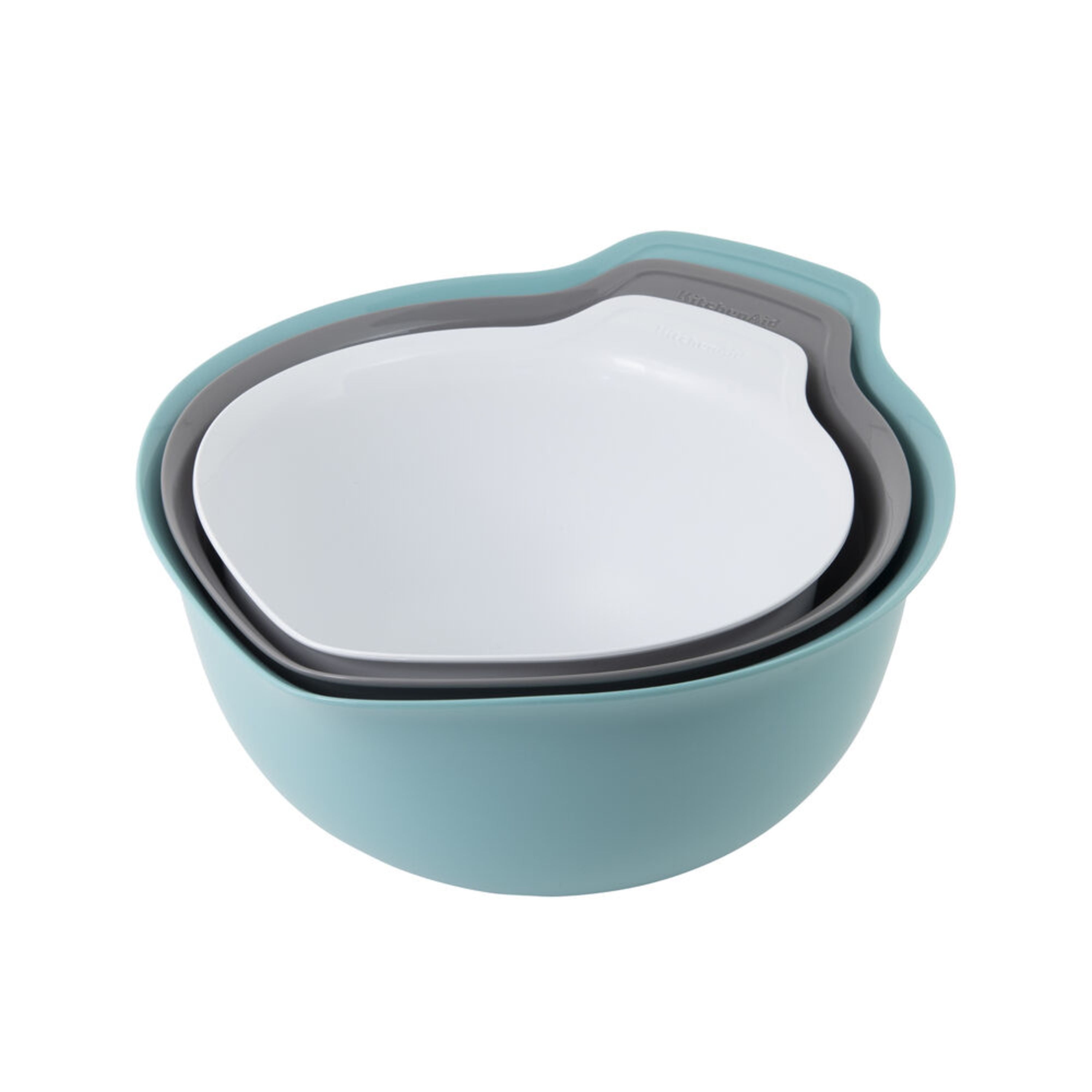 KitchenAid® 3-pc. Mixing Bowl Set, Color: Aqua - JCPenney