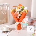 thumbnail image 4 of Ramo de flores de ganchillo Gouraml, tulipanes y girasoles hechos a mano, 4 of 7