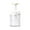 White, variant on Qnjujn Foam Soap Dispenser, Manual Press Bubbler Shampoo and Cleanser Bottle, Refillable Hand Pump Foam Maker, Portable Household Foaming Bottle, Easy Clean Design, Skincare Bath Supplies