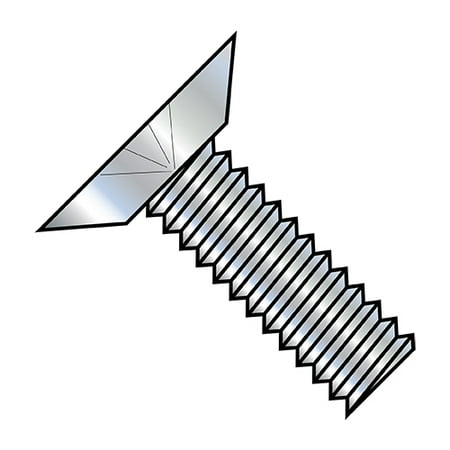

10-24X3/8 Phillips Flat Undercut Machine Screw Fully Threaded Zinc (Pack Qty 10 000) BC-1006MPU