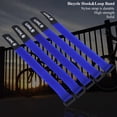 thumbnail image 4 of Correas de Manillar de Bicicleta Yuarrent 5 uds. Ajustable Nylon Azul, 4 of 6