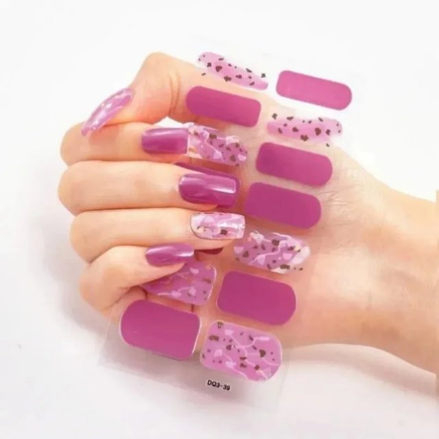 Pegatinas de uñas de Gel semicuradas, crema de larga duración, tiras de uñas, parche deslizante, lámpara UV, calcomanía curada, Máquina secadora de uñas, lámpara LED UV