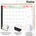 thumbnail image 3 of Calendario de escritorio Gannyfer 2026-2027 56 x 43 cm con diseño floral, 3 of 7