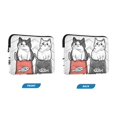 thumbnail image 7 of FORMRS 13"-13.3" Laptop Sleeve Protective Case Soft Carrying Quilted Computer Bag Cover, Black Chubby Cat, 7 of 7