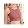 thumbnail image 3 of Womens Tank Style Sports Bra Wirefree Bra, 3 of 5