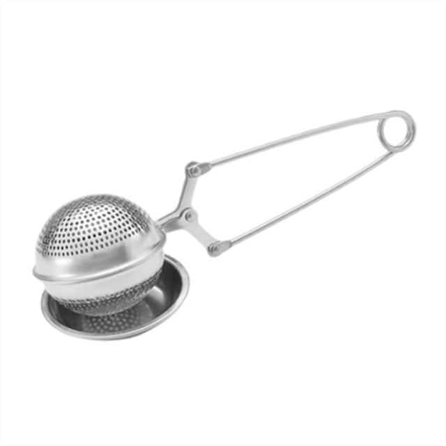 Hearth & Gear Stainless Steel Tea Filter Tea Infuser For Loose Leaf Tea Diffuser Fine Mesh Tea Tea Accessories Baking Supplies Powder Stick Pot Powder Duster Flour Duster Strainer Large Screen Fr