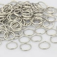 thumbnail image 2 of 304 Stainless Steel Open Jump Rings Jump Rings Stainless Steel Color 4x0.8mm, 2 of 2