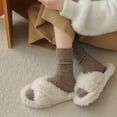 thumbnail image 4 of LShunze Thermal Slipper Socks, Unisex Anti Slip Hospital Socks Women Winter Soft Warm Cozy Fluffy Plush Grip Socks 1 Pair, 4 of 8