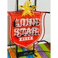thumbnail image 3 of Queen Sense 20"x16" Lone Stars Beer Neon Sign HD Vivid Printing Handmade Artwork Neon Light 120LSBLVVD, 3 of 3