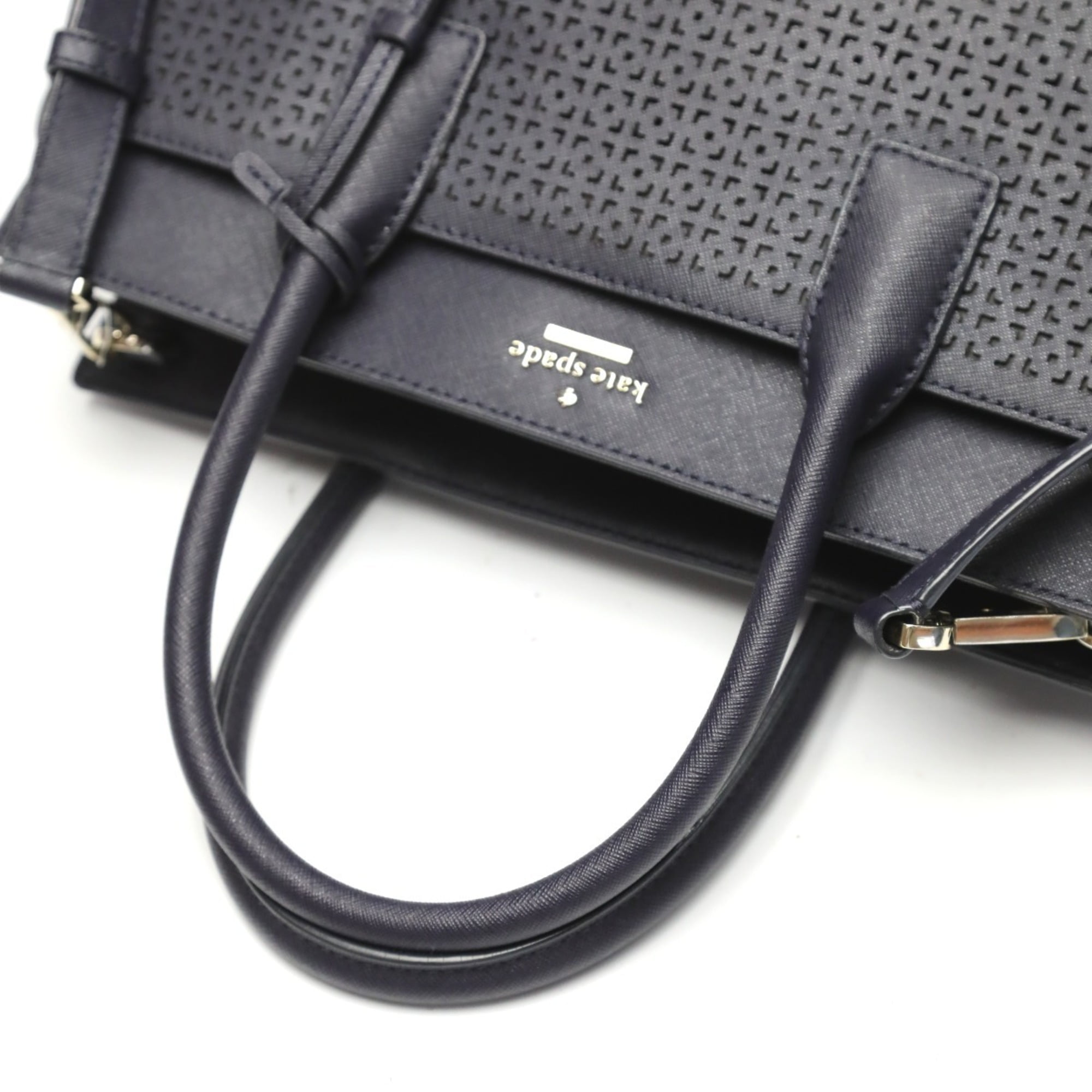 Pre-Owned Kate Spade handbag shoulder bag navy (Good)