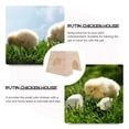 thumbnail image 3 of 1Pcs Small Pet House with DIY Decoration for Breeding 5.3X4.8X3.9In, 3 of 8