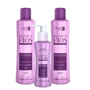 Kit Plástica dos Fios Post-Sealing Shampoo Conditioner Primer Leave-In Protector