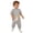Grey, variant on Miaeowve Special Needs Adaptive Clothing for Baby Toddler Anti-Strip Jumpsuit G-Tube Access Romper with Zipper Navy Blue 0-3 Months