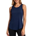 thumbnail image 1 of Hngshg Camisoles Grande Taille pour Femmes à Volants Sans Manches Amples Décontractées Col Rond T-Shirts Classiques Été Vacances Sortie Tee, 1 of 6