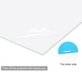thumbnail image 5 of Uxcell ABS Plastic Sheet ABS Styrene Sheets for Building Model DIY Craft Panel Engraving 12 Inch x 12 Inch 6 White, 5 of 6
