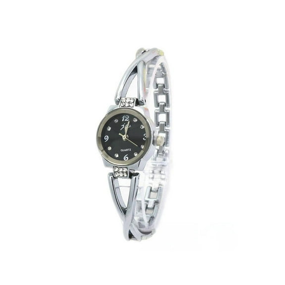 DESIGNICE Bracelet Watch,Minimalist Chic Charm Bracelet,Lightweight Steel Bracelets,Black