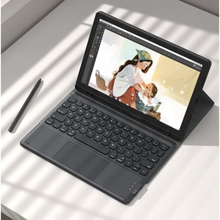 XZAMB IPad Mini Touchpad Keyboard Case Compatible with iPad Mini 5