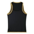 thumbnail image 5 of Conairie Mens Tank Tops Workout Solid Color Slim Gym Muscle Sleeveless Shirts Breathable Running Athletic Vest Black M, 5 of 5
