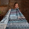 thumbnail image 4 of Goddaughter Gifts from Godmother/Godfather, to My Goddaughter Gifts Blanket 60‘‘x50‘‘, Best Gifts for Goddaughter, Goddaughter Christian Gifts, Graduation/Birthday Gifts for Goddaughter, 4 of 6