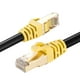 Câble Internet Cat 7 100 Pi, Câble Ethernet Extérieur Cat7 100 Pi, LDKCOK. 26AWG Patch de Cordon de Réseau Robuste Cat7 – image 2 sur 5