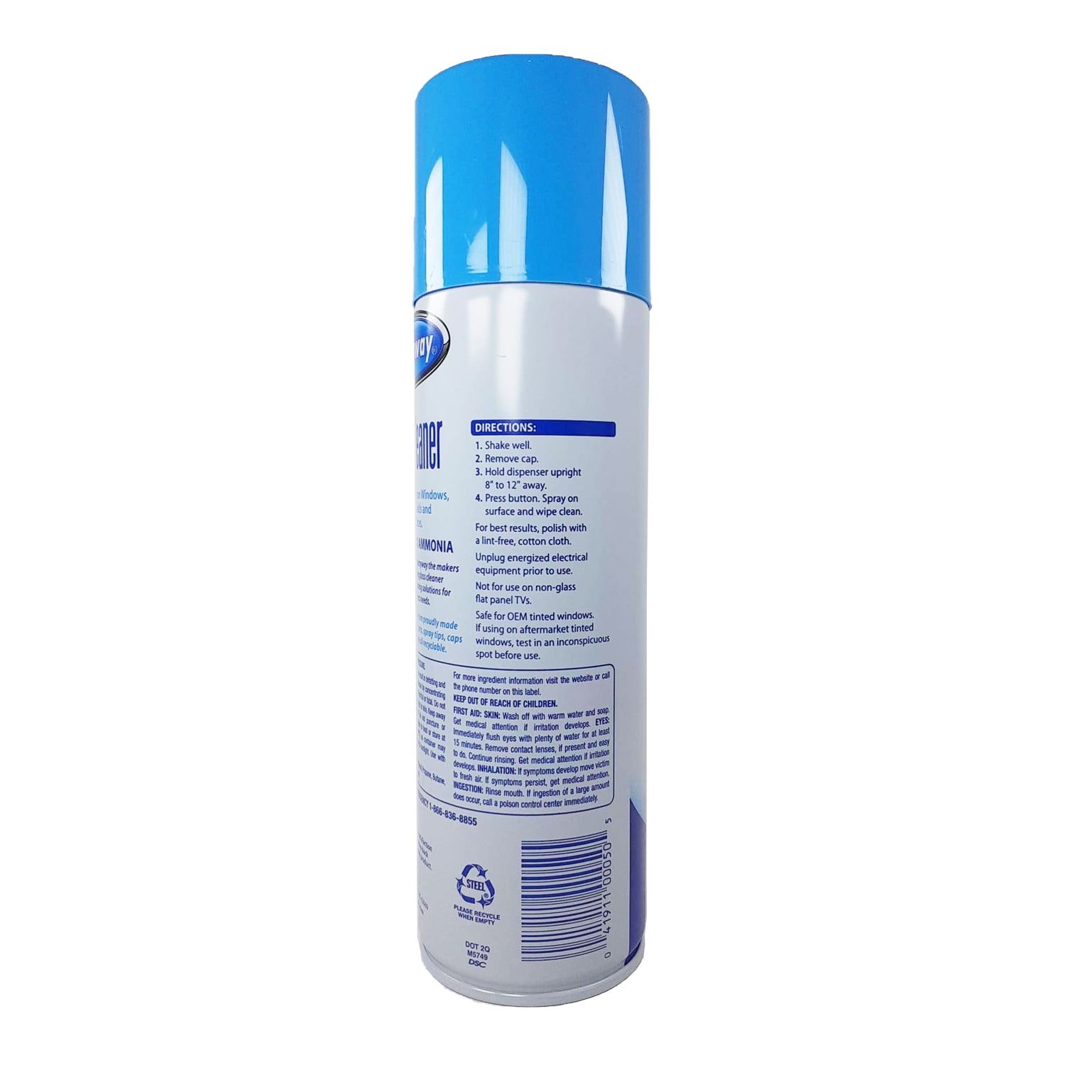 Sprayway Glass Cleaner 4oz: Streak-Free Glass Cleaner Spray, 2-Packs