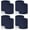 dark blue, variant on 8 Pcs Sports Wrist Sweat Bands for Men & Women, Absorbent Wrist Sweatbands Tennis Wristbands, Elastic Wrist Bands for Sweat for Basketball Tennis Football Gym Running Working Out