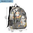 thumbnail image 2 of FORMRS School Backpack 17" Student Travel Bag with Laptop Compartment, Cute Ghosts, 2 of 7
