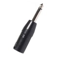 thumbnail image 3 of 1 Adaptador XLR a 1/4" TRS XLR F a 6,35 Mm35, 3 of 5