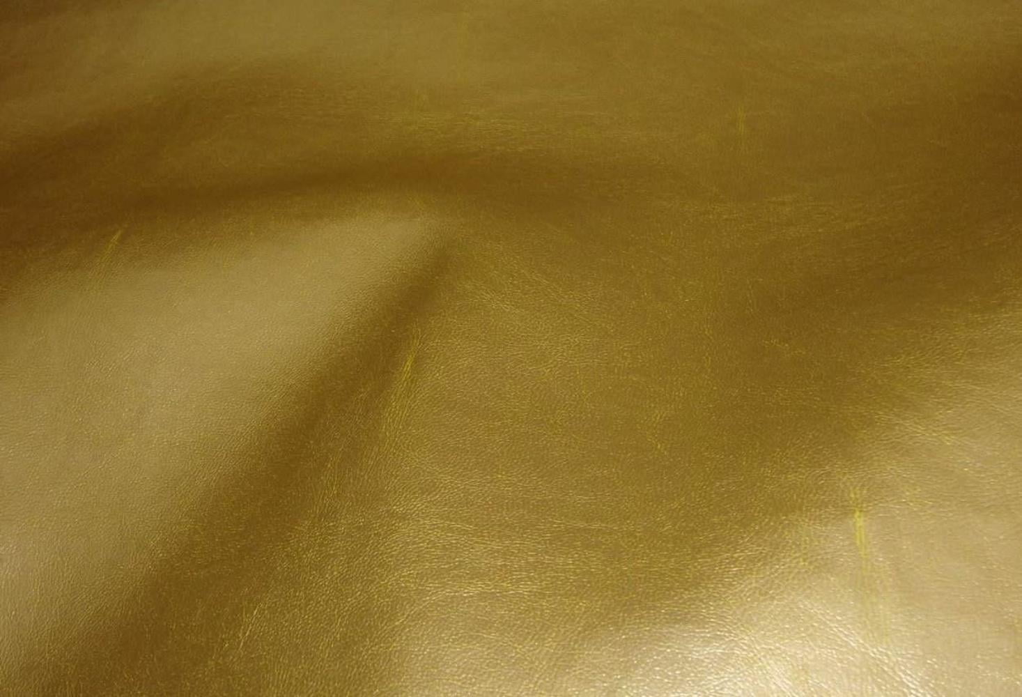 Marine Vinyl Metallic Gold Indoor Outdoor Vinyl Fabric Per Yard