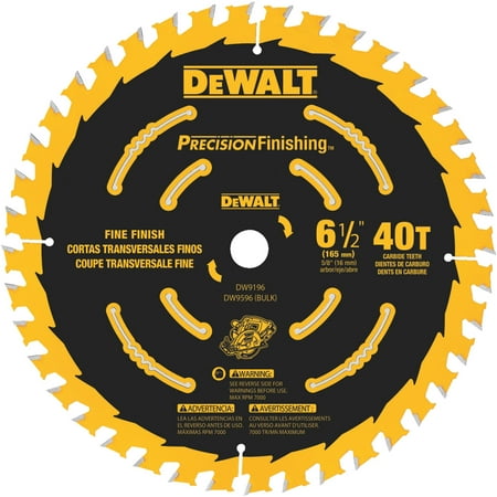 6-1/2 40T Single Precision Framing Saw Blade