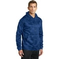thumbnail image 4 of Sport-Tek Sport Wick CamoHex Fleece Hooded Pullover-XS (True Royal), 4 of 6