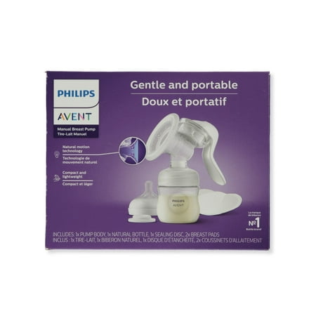 UPC: 0075020096753 | Avent Manual Breast Pump – white  one size