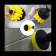 thumbnail image 3 of Kit de Cabeza de Cepillo de Limpieza EléCtrica de 4 Piezas Multifuncional Baldosa de CeráMica Space Car Hub Sin áNgulo Muerto Herramientas de Limpieza del Hogar, 3 of 6