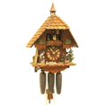 thumbnail image 1 of Cuckoo Clock Black Forest house with moving wood chopper, 1 of 1
