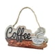 thumbnail image 4 of Letrero de barra de café, decoración de pared de cocina con cuerda, rústico, decorativo, para cafetería B, 4 of 8