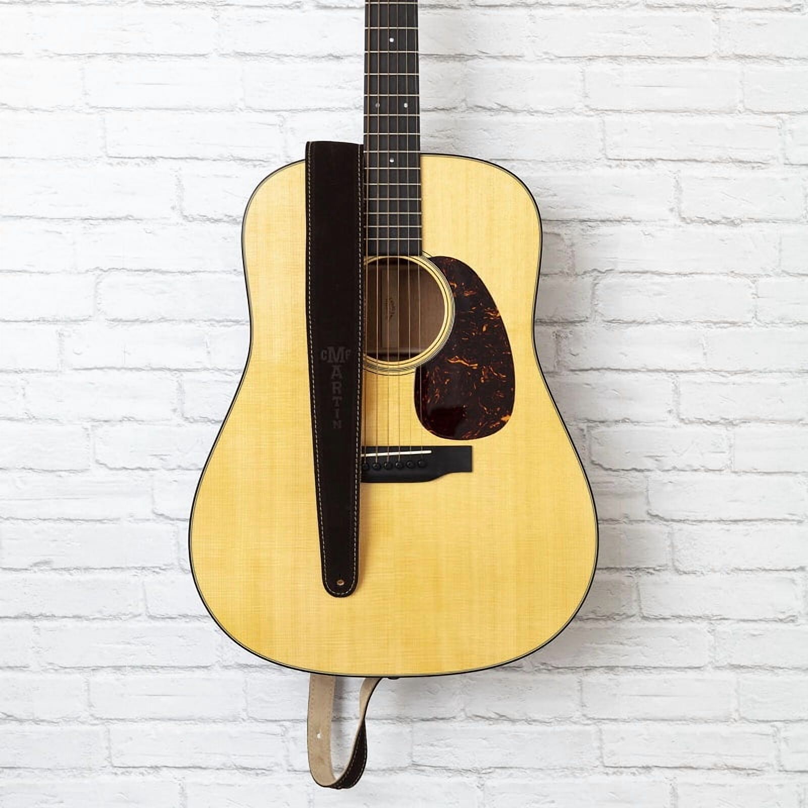 Martin 18A0017 2.5" Brown Suede Guitar Strap