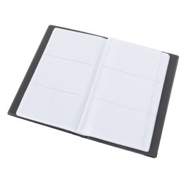 Porte-Cartes De Visite Bois Noyer Ovale – Support Élégant Avec Bordure Métal Pour Bureau, Accueil, Boutique