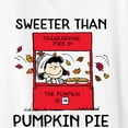 thumbnail image 3 of Peanuts - Sweeter Than Pumpkin Pie - Women's Short Sleeve Graphic T-Shirt, 3 of 6
